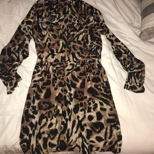 Forever 21 leopard print dress